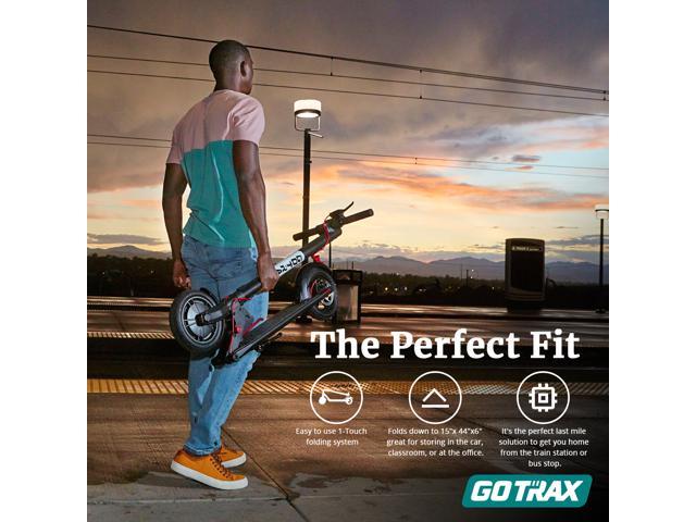 GOTRAX GXL V2 Commuting Electric Scooter - 8.5" Air Filled Tires - 15