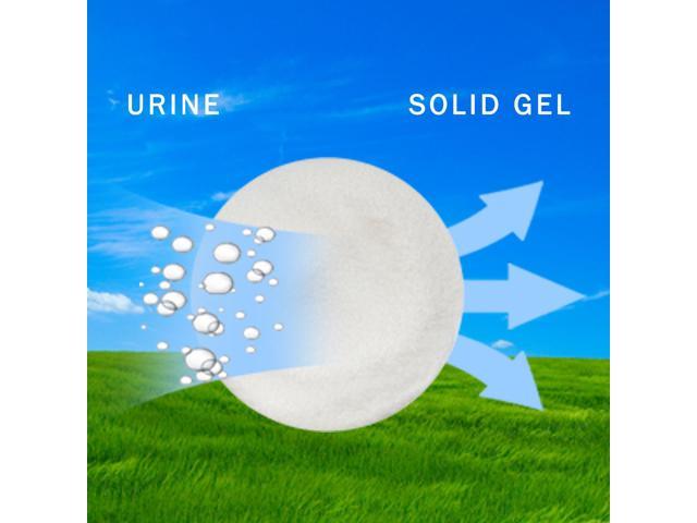 Urine Super Absorbent, Solidifier - 50 Pack - Pee Powder Liquid Waste  Gelling and Deodorizing Powder, Urine Absorber Emergency Toilet Waste