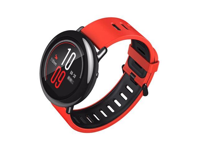amazfit pace sport smart watch red
