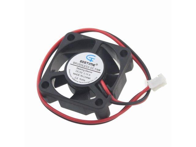 2pcs 12V 2Pin 70x70x15mm 70mm 0.16A Brushless PC Computer Cooler Cooling IDE fan 