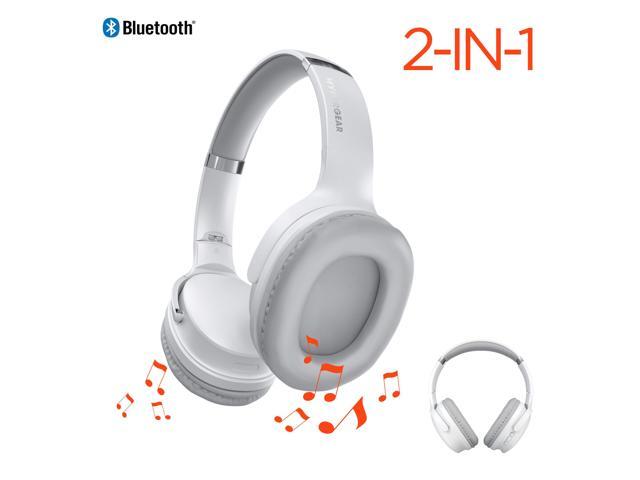 HyperGear Flip 2-in-1 Headphones Plus Speaker White