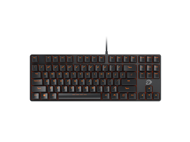 Dareu DK100 Mechanical Keyboard 87 Key Full Key Without Conflict Red ...