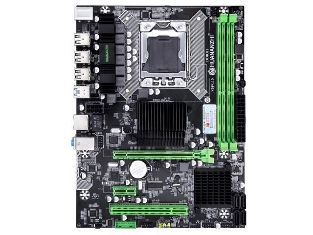 HUANANZHI X58 M-ATX Desktop Motherboard DDR3 LGA 1366 Support AMD RX series with USB 3.0