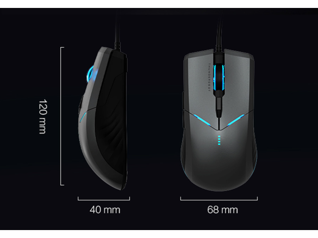 ThundeRobot MG701 Wired Gaming Mouse 4200DPI 1000Hz polling rate-black ...