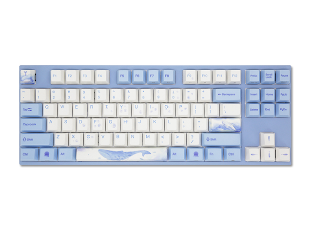 varmilo va87m sea melody tkl dye sub pbt mechanical keyboard