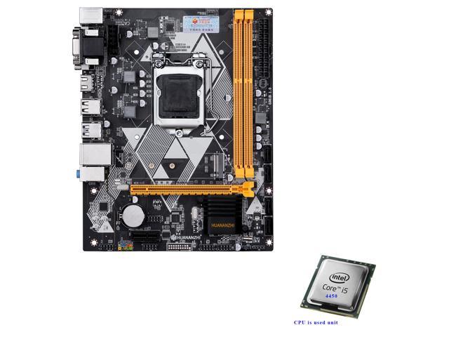 HUANANZHI B85 M-ATX Desktop Motherboard CPU 1150 Core i3 i5 i7 Socket 1150 DDR3 VGA+DVI+HDMI  + CPU I5 4460 Solution Combo