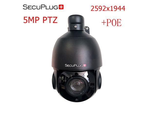 SecuPlug+ 5MP IP PTZ Camera H.265 