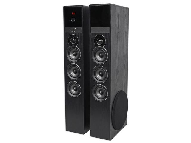 rockville floor speakers