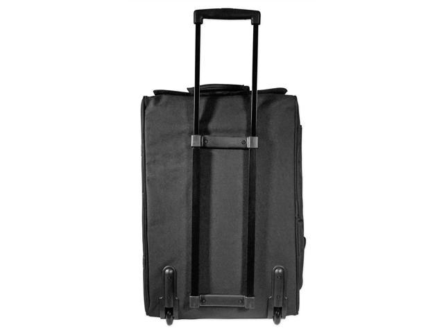 SB15 Rockville Rolling Travel Bag For Most 15 DJ PA Speakers w/Handle+Wheels