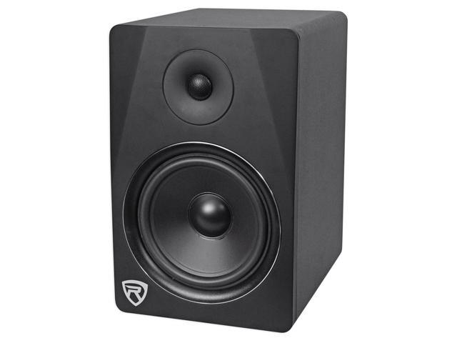 Rockville DPM8B 8" 2-Way 300W Black Active/Powered Studio Monitor Speaker 