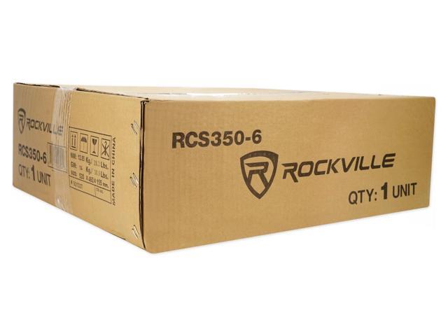 Rockville RCS350-6 350 Watt 6 Zone 70v Commercial/Restaurant  Amplifier/Bluetooth