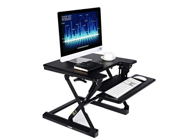 Height Adjule Standing Desk Converter Riser 27 Wide Height Adjule Standing Desk