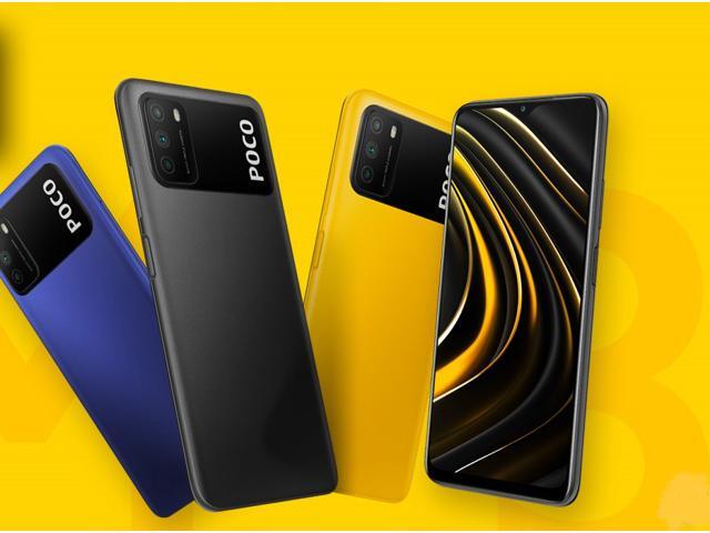 Xiaomi Poco M3, 6.53" FHD+ Display, 64GB + 4GB RAM