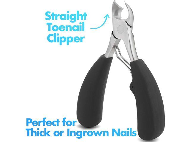 Toenail Clipper Straight Blade for Ingrown and Thick Nails