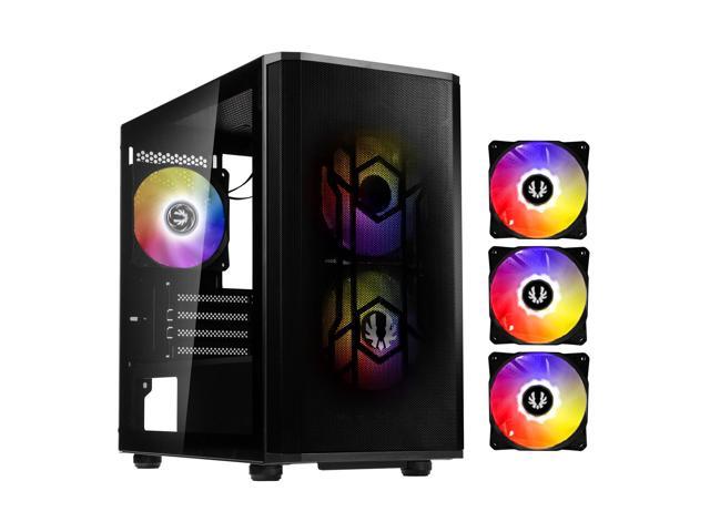 [Case] BitFenix Nova Mesh mATX (Micro ATX, Mini ITX) PC Gaming Case ARGB Edition Black, 3 x ARGB Fans Pre-Installed, 240mm AIO Support at Top, GPU Length Support Up To 345mm $53.99 (w/ code NEPLSDR2338 for Newegg+ members)