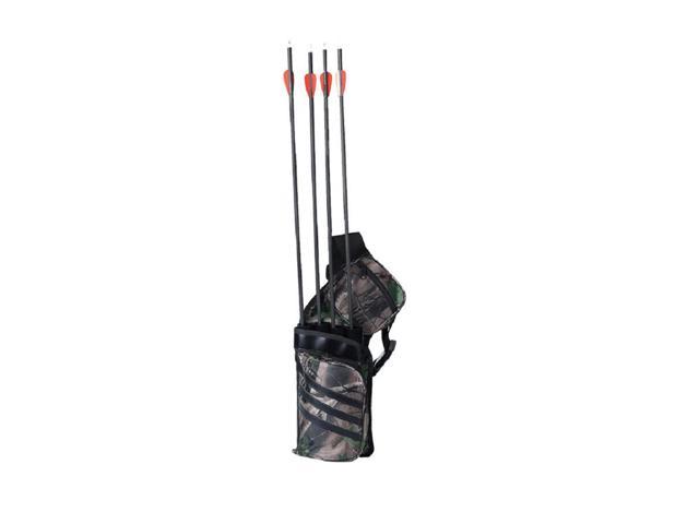 Archery Back Arrow Quiver Holder Outdoor Hunting Target Shoulder Bag Pouch Pack