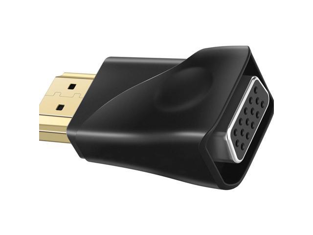 Aigrous HDMI to VGA Adapter Converter Gold-Plated for PC, Laptop, DVD, Desktop and Other HDMI Input Devices
