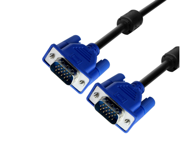 1080p 25 Feet VGA SVGA Male to Male with 3.5mm Audio Cable For Monitor TV & ETC 