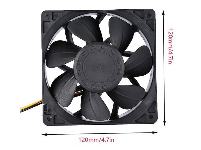 7500RPM Cooling Fan Replacement 4-pin Connector For Antminer Bitmain S7 S9 BK#1 