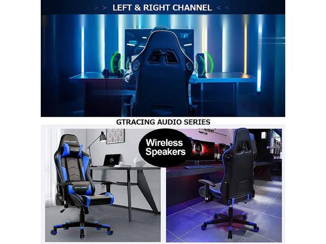 gtracing 2021 music gaming chair with bluetooth speakers gt890m