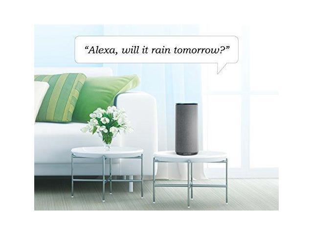 sharper image wifi tower speaker with amazon alexa