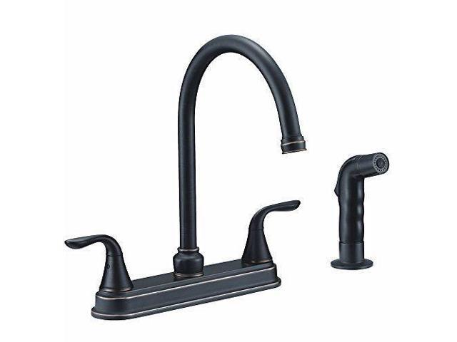 Designers Impressions 651670 Oil Rubbed Bronze Kitchen Faucet W