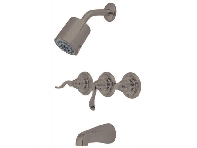 Kingston Brass Kb8238nfl French Tub And Shower Faucet With 3
