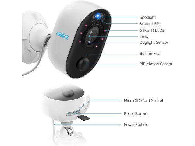 reolink lumus sd card