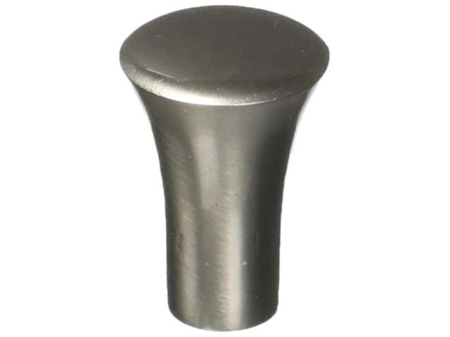 Laurey 26459 Cabinet Hardware 5 8 Inch Tapered Cone Knob Brushed