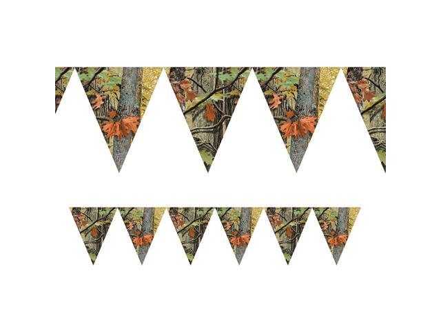 Creative Converting 1 Piece Hunting Havercamp Camo Hanging Flag