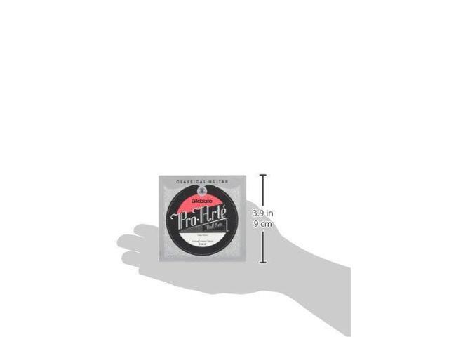D/'Addario BNN-3T Pro-Arte Black Nylon Classical Guitar Half Set Normal Tension