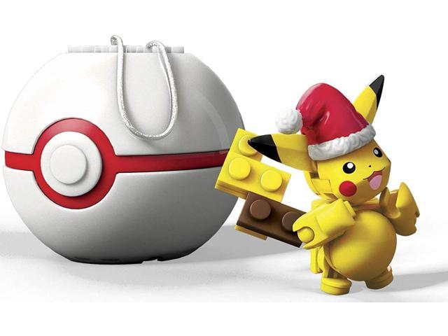 Mega Construx Pokemon Santa Pikachu Building Set