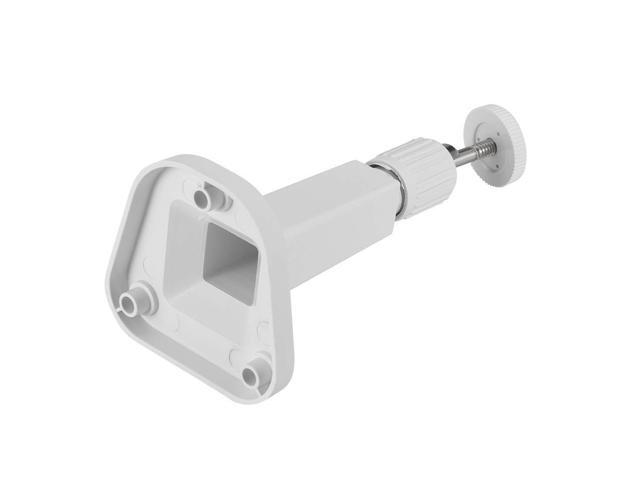 uxcell CCTV Camera Mount Adjustable Indoor//Outdoor Camera Mounting Brackets White ABS 5 inch Height 2 Pcs