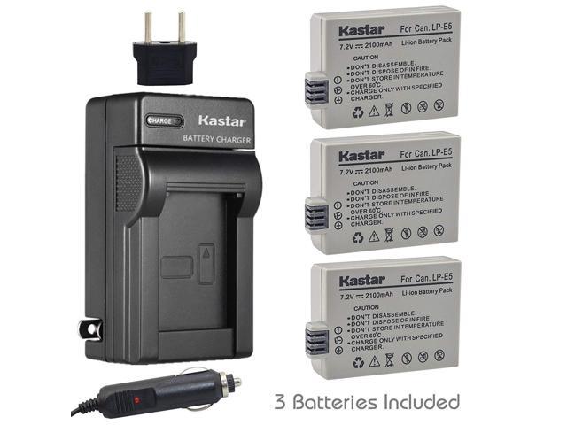 Canon LC-E5E LP-E5 Battery Charger for EOS 450D EOS 500D 1000D