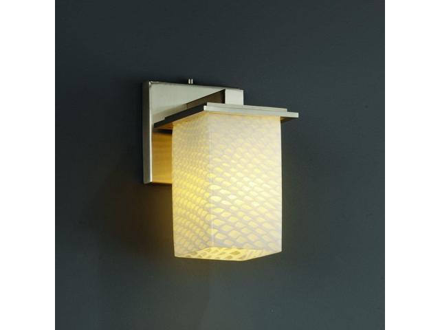 Justice Design Group Lighting Fsn 8671 15 Opal Nckl Square With Flat Rim Shade Light Wall Sconce Brushed Nickel Newegg Justice Design Group Lighting Fsn 8671 15 Opal Nckl Square With Flat Rim Shade Light Wall Sconce Brushed Nickel Newegg