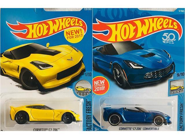 hot wheels corvette c7 zo6 convertible