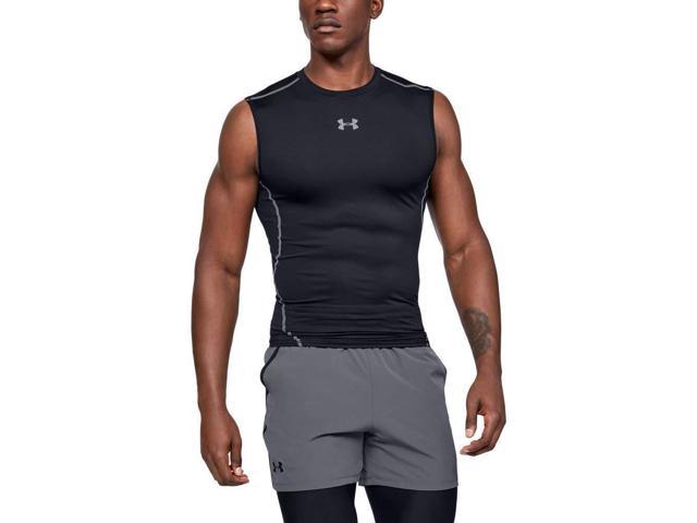 under armour heatgear sleeveless compression shirt