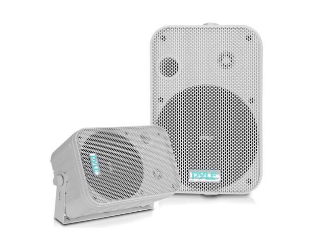 Dual Waterproof Outdoor Speaker System 6 5 Inch Pair Of