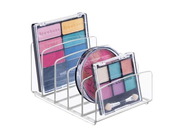 Mdesign Plastic Divided Makeup Organizer For Bathroom Countertops