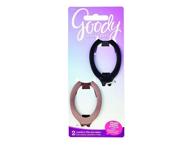 Goody Ouchless Flex Hair Barrette Small 2 Count Assorted Colors