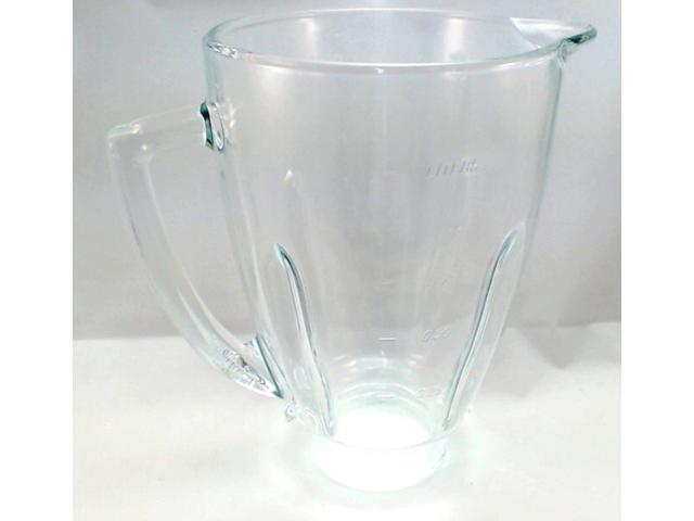 Oster 124461-000-000 Round Glass Blender Jar, 5 Opening