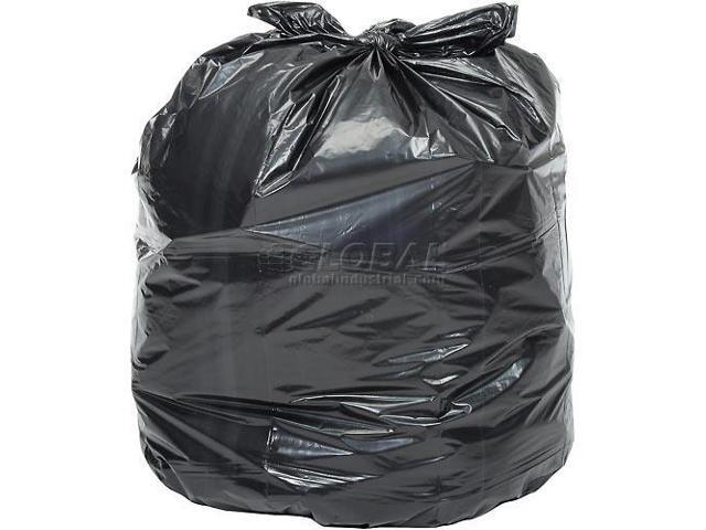 Global Heavy Duty Black Trash Bags 30 To 33 Gal 1 0 Mil 100 Case 2 Newegg