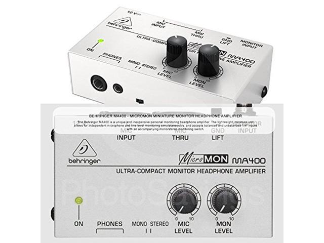 behringer micromon ma400 headphone amplifier