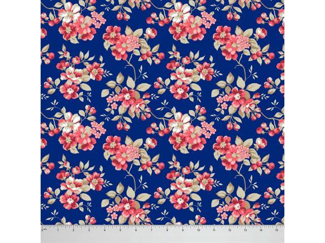 floral chiffon material