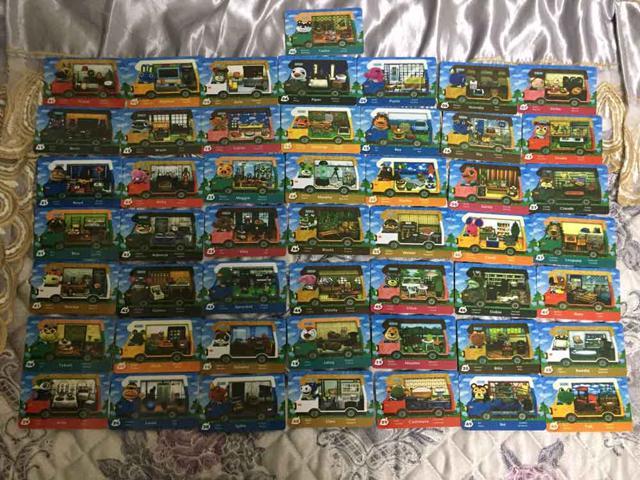 50Pcs Animal Crossing Recreational Vehicle AMIIBO NFC TAG Cards for