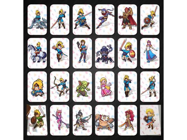 De kerk Pionier Zuigeling 24 Full Set ZELDA BREATH OF THE WILD AMIIBO NFC PVC TAG CARD for NS Switch Wii  U, With 20 Hearts WOLF SSB YOUNG LINK,Awakening Link and Card Wallet. -  Newegg.com