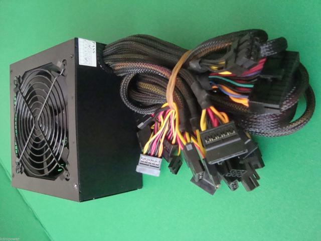 900W ATX Power Supply 14CM Fan PCI-E SLI SATA 20//24 PIN 900 WATT Gaming Upgrade