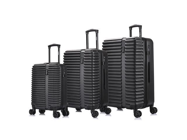 3 piece luggage set lightweight