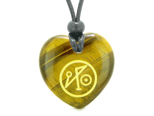 Handbag Charm Natural Tiger Eye Heart /& Pentagram Mobile Phone