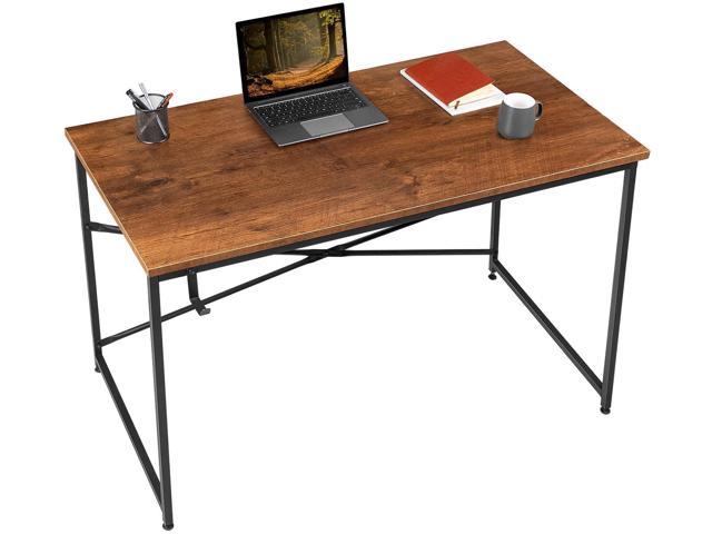 Furmax Computer Desk, 44 Inch Home Office Writing Study Work Desk, Modern Industrial Simple Style Laptop Table with Headphone Hook for Small Space, Bedroom and Workstation